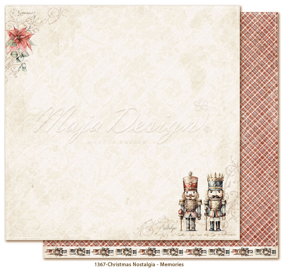 Maja Design - Christmas Nostalgia - Memories -  12 x 12"