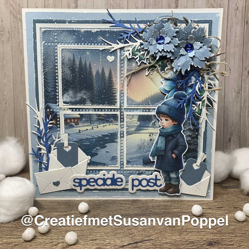 Crealies - Klippark - Winter D - A4