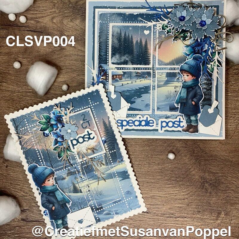 Crealies - Klippark - Winter D - A4