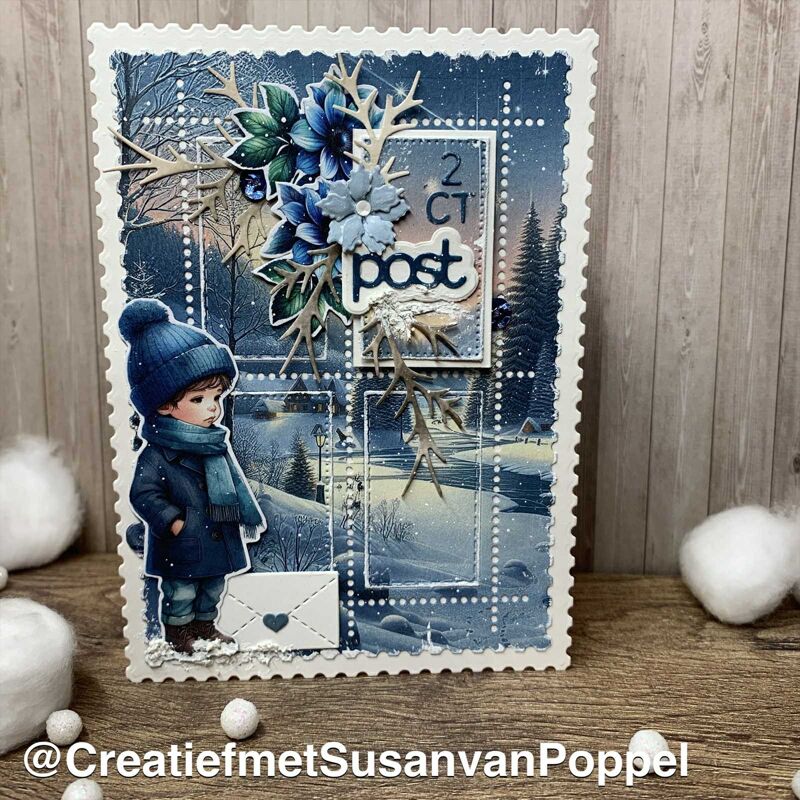 Crealies - Klippark - Winter D - A4