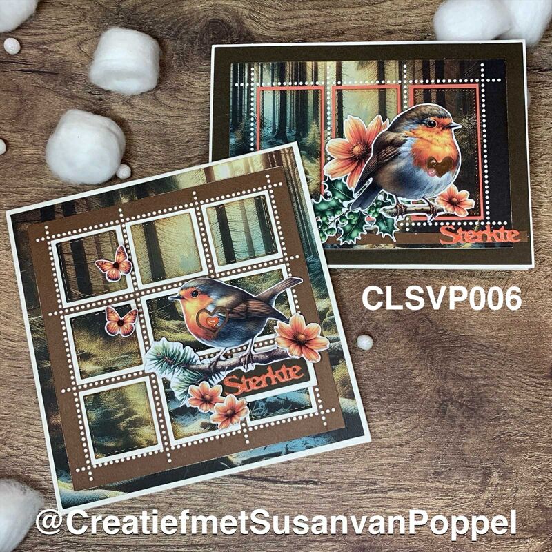 Crealies - Klippark - Winter F - A4