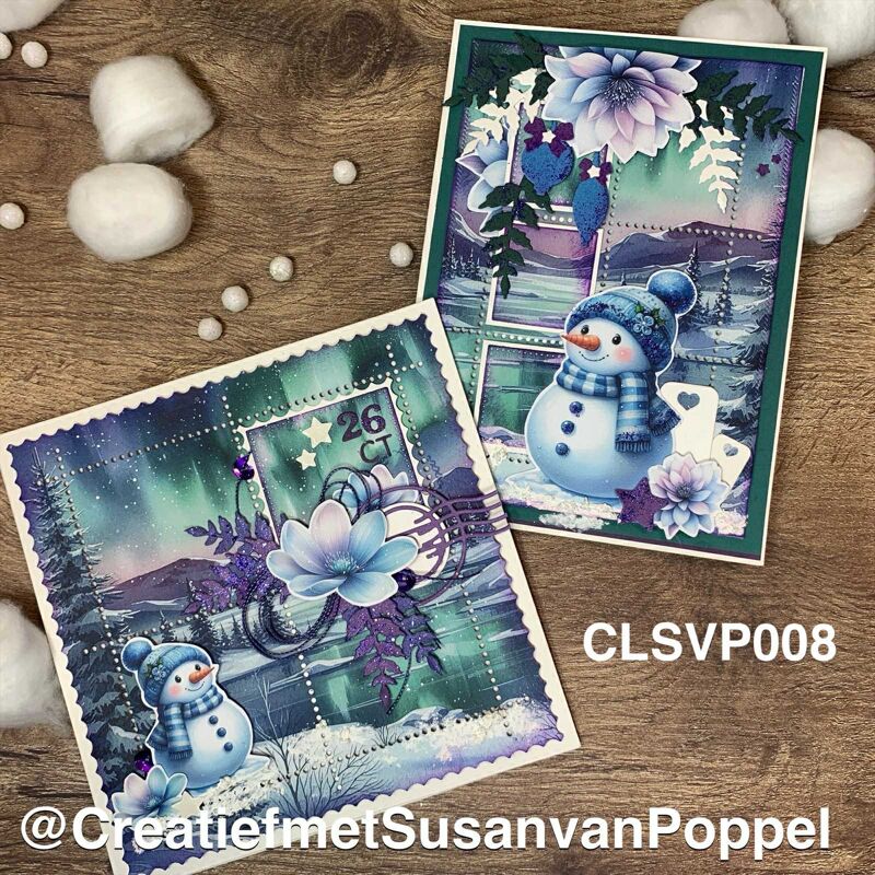 Crealies - Klippark - Winter H - A4