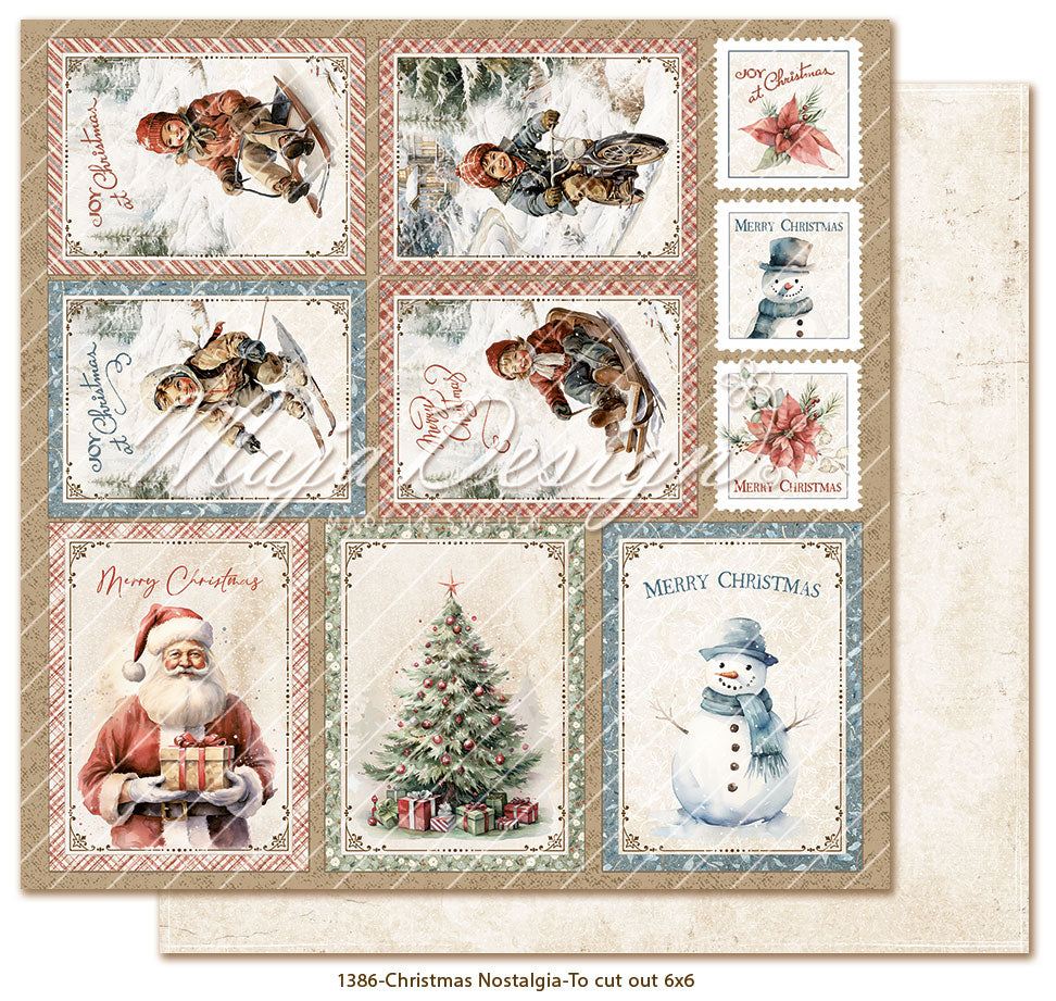 Maja Design - Christmas Nostalgia - Paper Pack - 6 x 6"