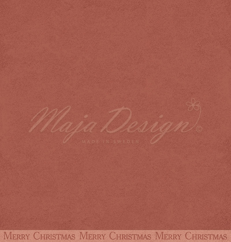 Maja Design - Shades of Nostalgia - Vintage Red  12 x 12"