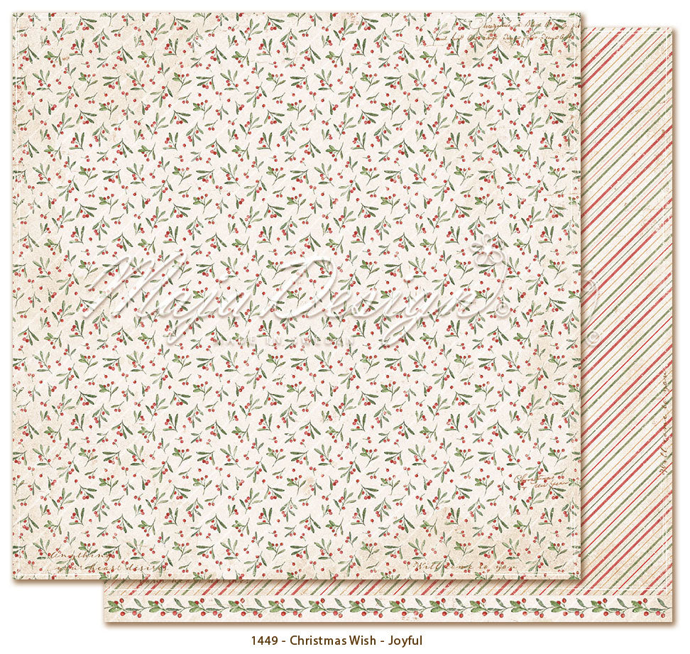 Maja Design - Christmas Wish - Joyful -  12 x 12"