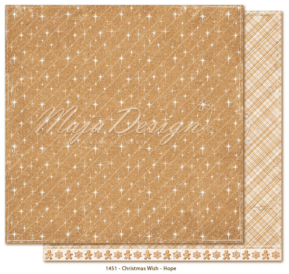 Maja Design - Christmas Wish - Hope - 12 x 12"