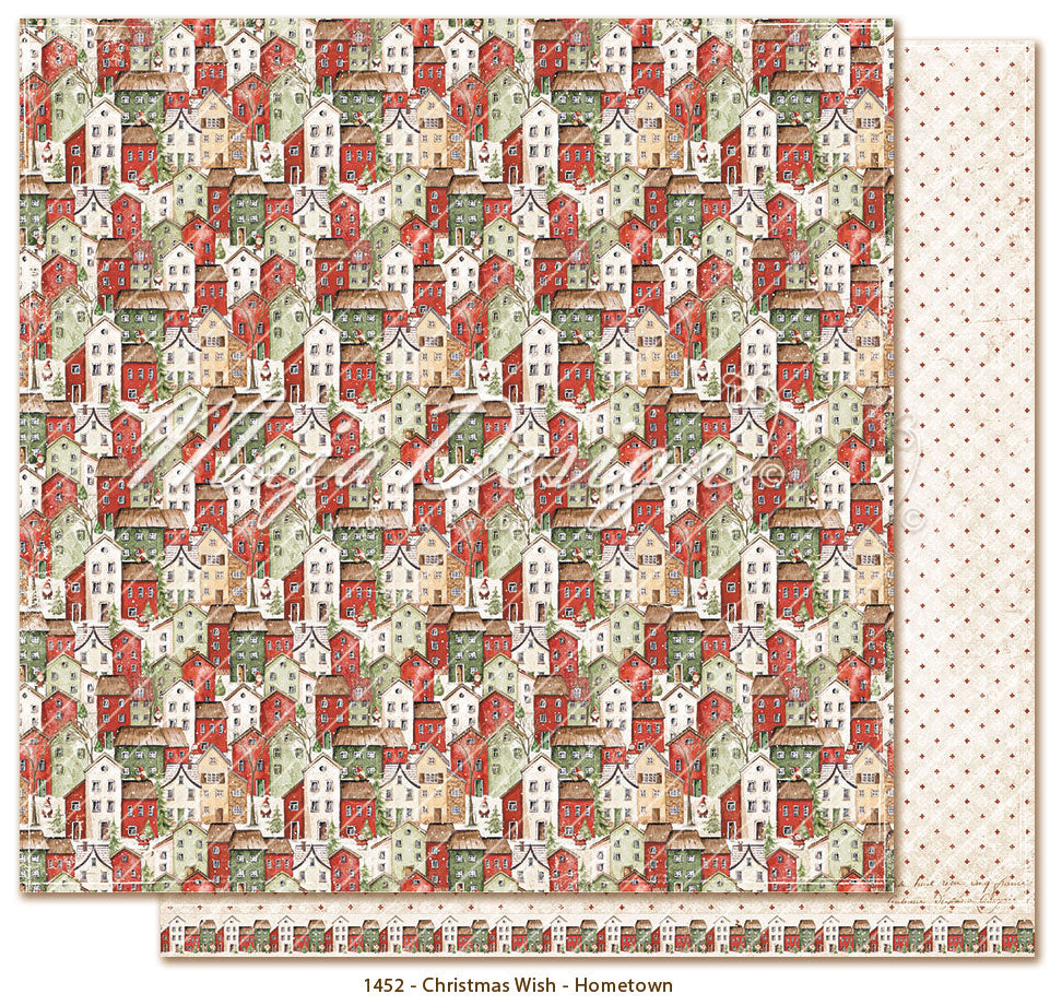 Maja Design - Christmas Wish - Hometown -  12 x 12"