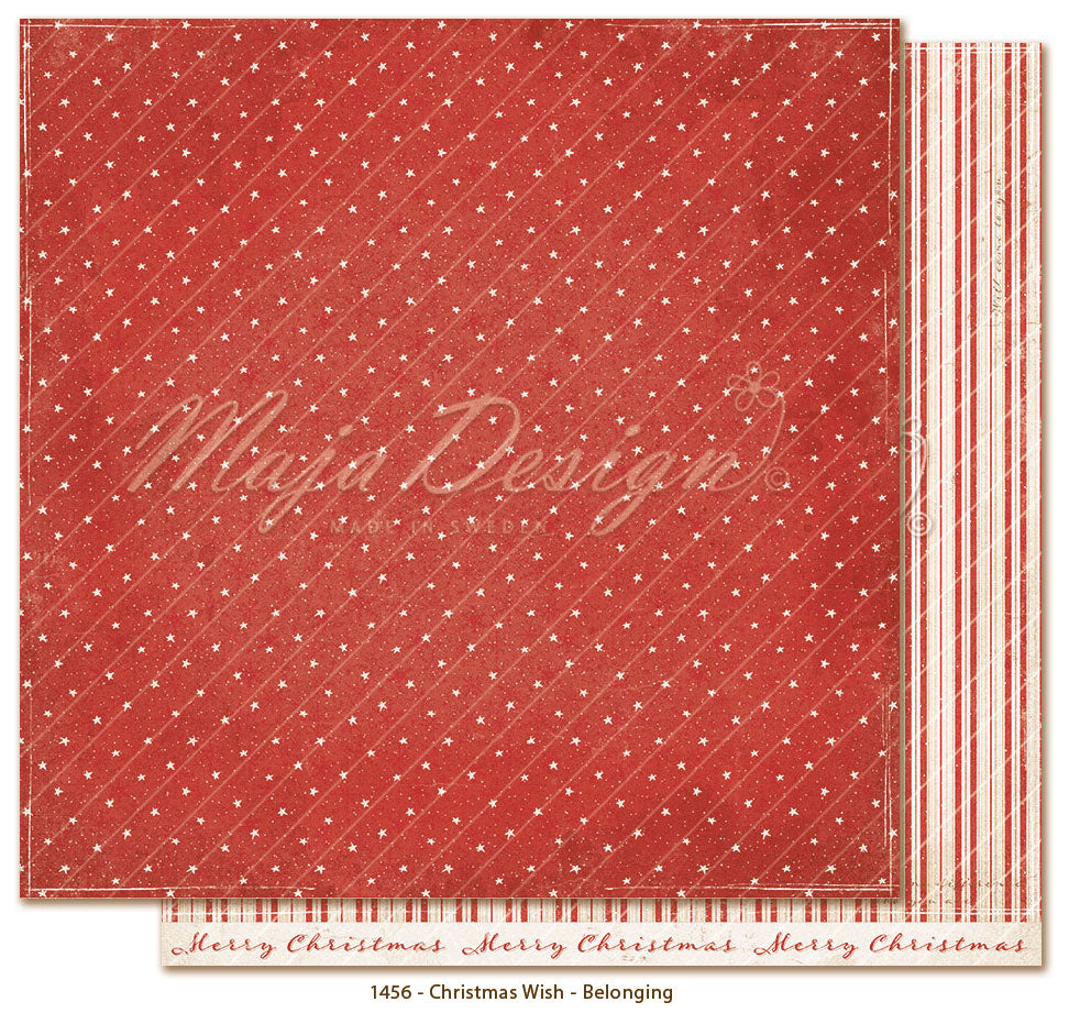 Maja Design - Christmas Wish - Belonging -  12 x 12"