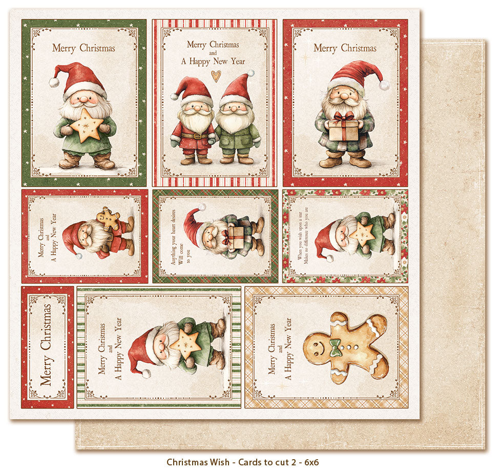 Maja Design - Christmas Wish - Paper Pack - 6 x 6"