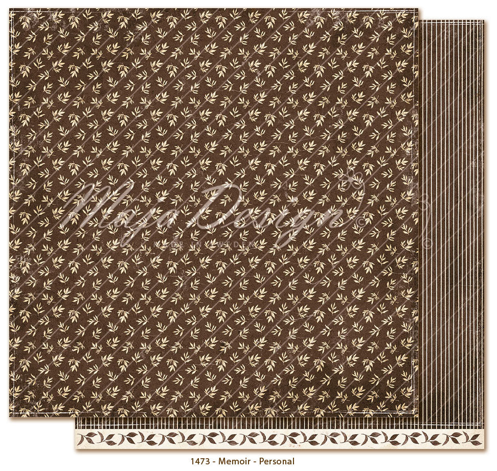 Maja Design - Memoir - Personal - 12 x 12"