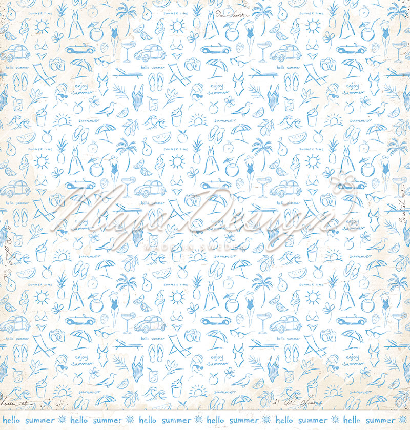 Maja Design - Summer Feeling - Lazy Days - 12 x 12"
