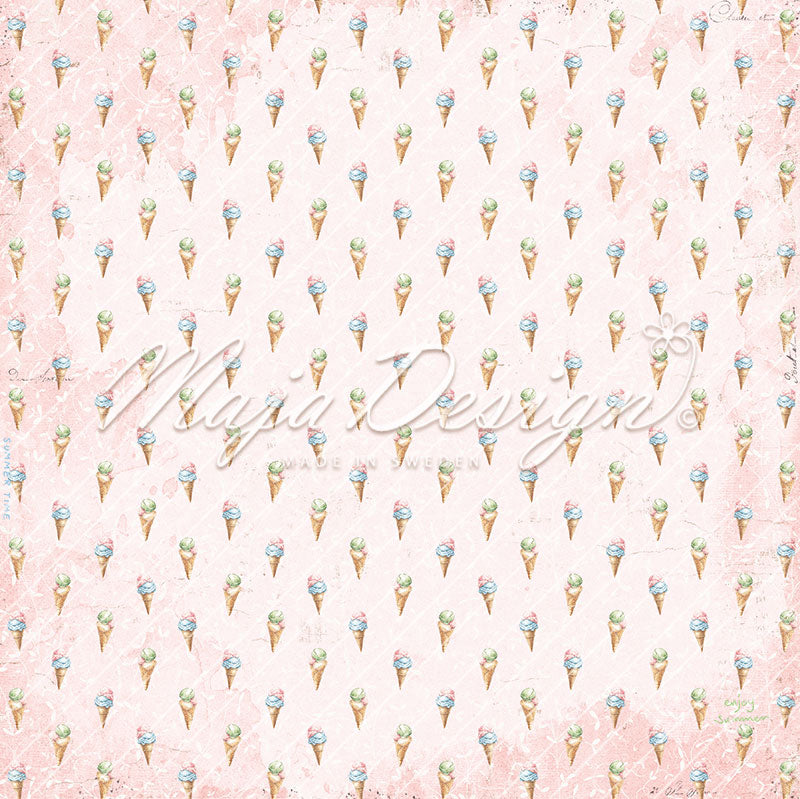 Maja Design - Summer Feeling - Icecream - 12 x 12"