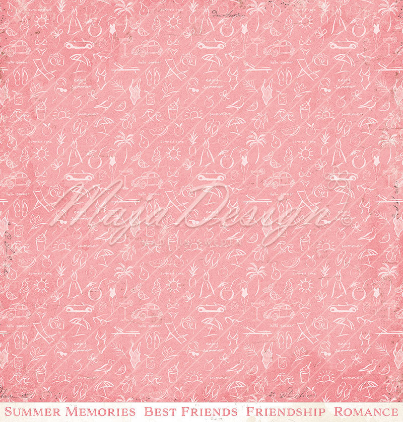 Maja Design - Summer Feeling - Romance - 12 x 12"