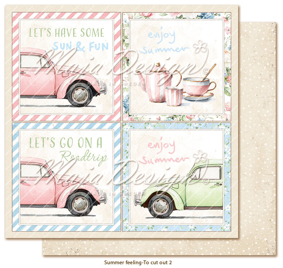 Maja Design - Summer Feeling - Paper Pack - 6 x 6"