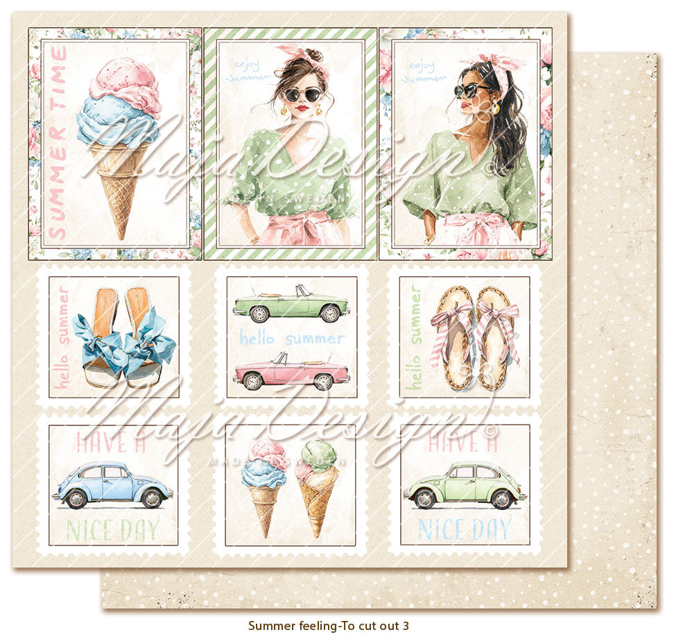 Maja Design - Summer Feeling - Paper Pack - 6 x 6"