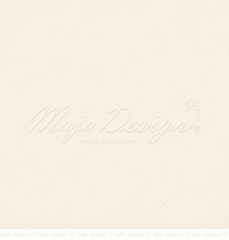 Maja Design - Shades of Summer Feeling - Mono White Sand - 12 x 12"