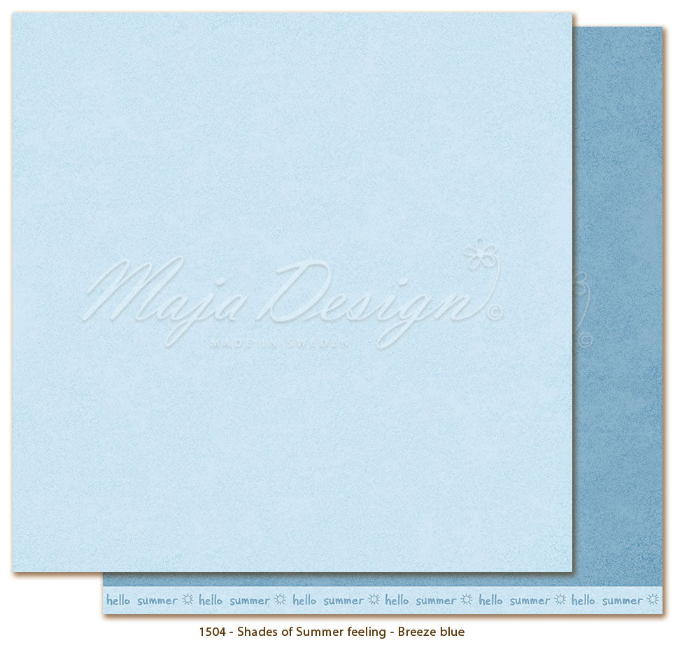 Maja Design - Summer Feeling - Monochrome - Hele serien - 5 ark