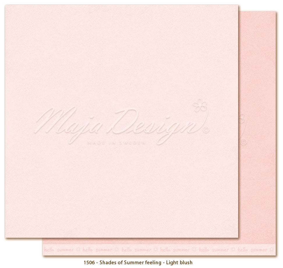 Maja Design -  Summer Feeling - Collection Pack m/monochrome ark - 12 x 12"