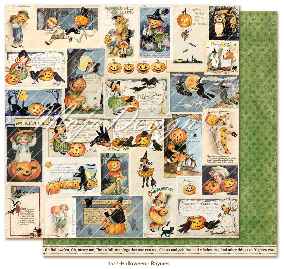 Maja Design - Halloween - Rhymes - 12 x 12"