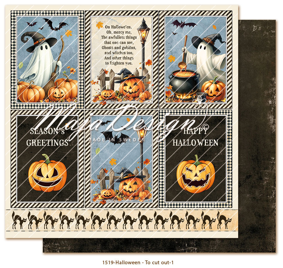 Maja Design - Halloween - Paper Pack - 6 x 6"
