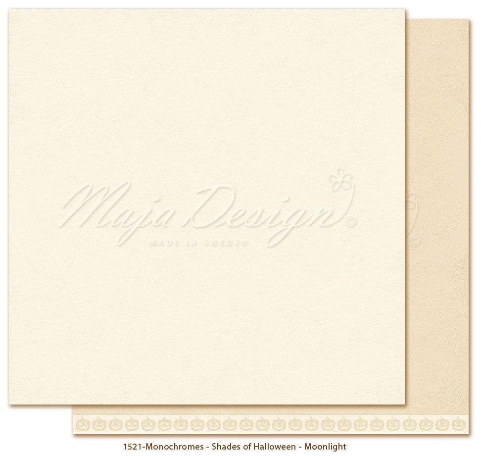 Maja Design - Halloween - Mono Hele Serien (5 ark)