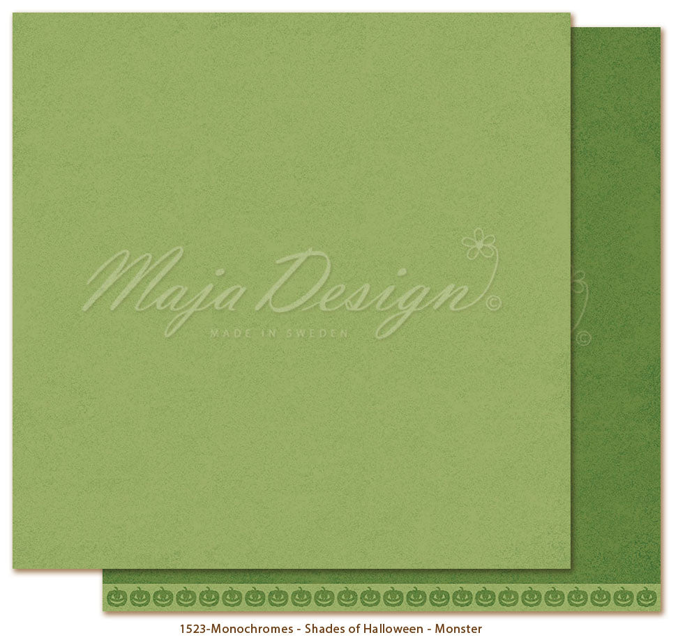 Maja Design - Halloween - Mono Hele Serien (5 ark)