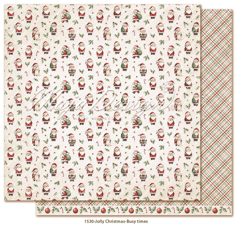 Maja Design - Jolly Christmas - Busy times - 12 x 12"