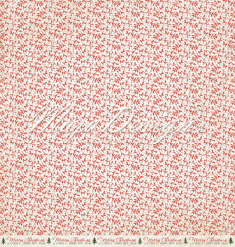 Maja Design - Jolly Christmas - Glitter - 12 x 12"
