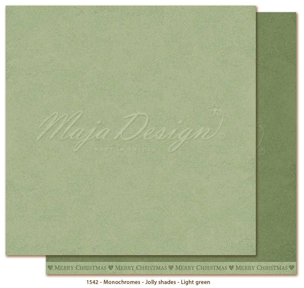 Maja Design - Jolly Christmas - Mono - Jolly - Light Green