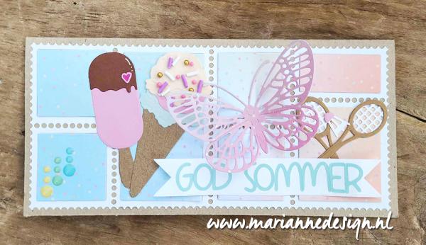 Marianne Design - Dies -  Layout Stamps Slimline