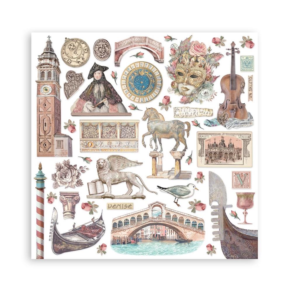 Stamperia - Venice City of Art - Paper Pack - 12" x 12"  (10 sheets)