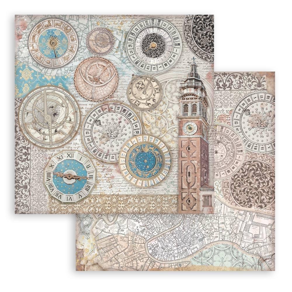 Stamperia - Venice City of Art - Paper Pack - 12" x 12"  (10 sheets)