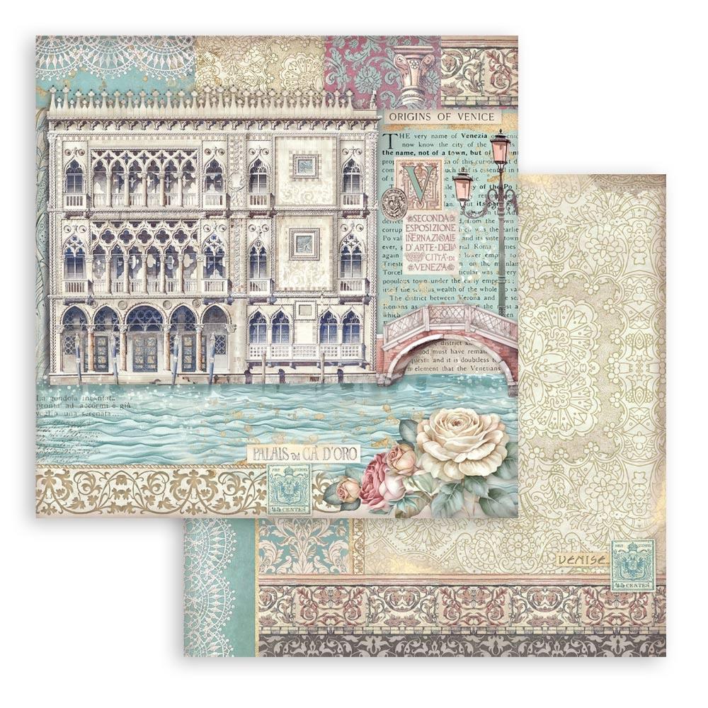 Stamperia - Venice City of Art - Paper Pack - 12" x 12"  (10 sheets)