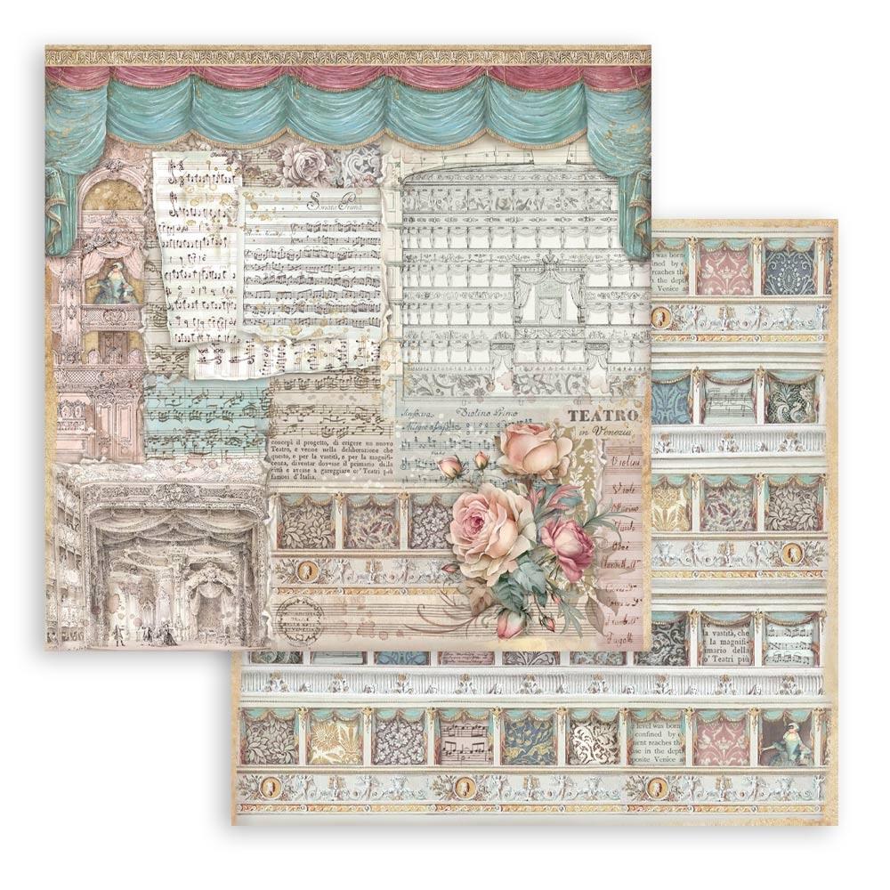 Stamperia - Venice City of Art - Paper Pack - 12" x 12"  (10 sheets)