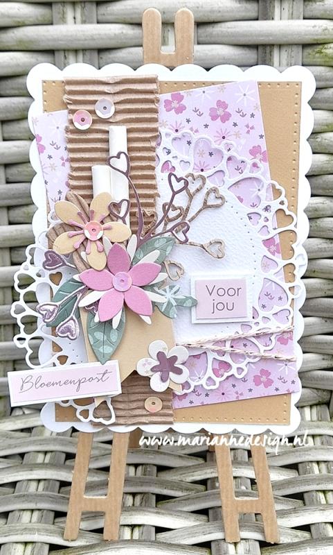 Marianne Design - Dies - Open heart sprig