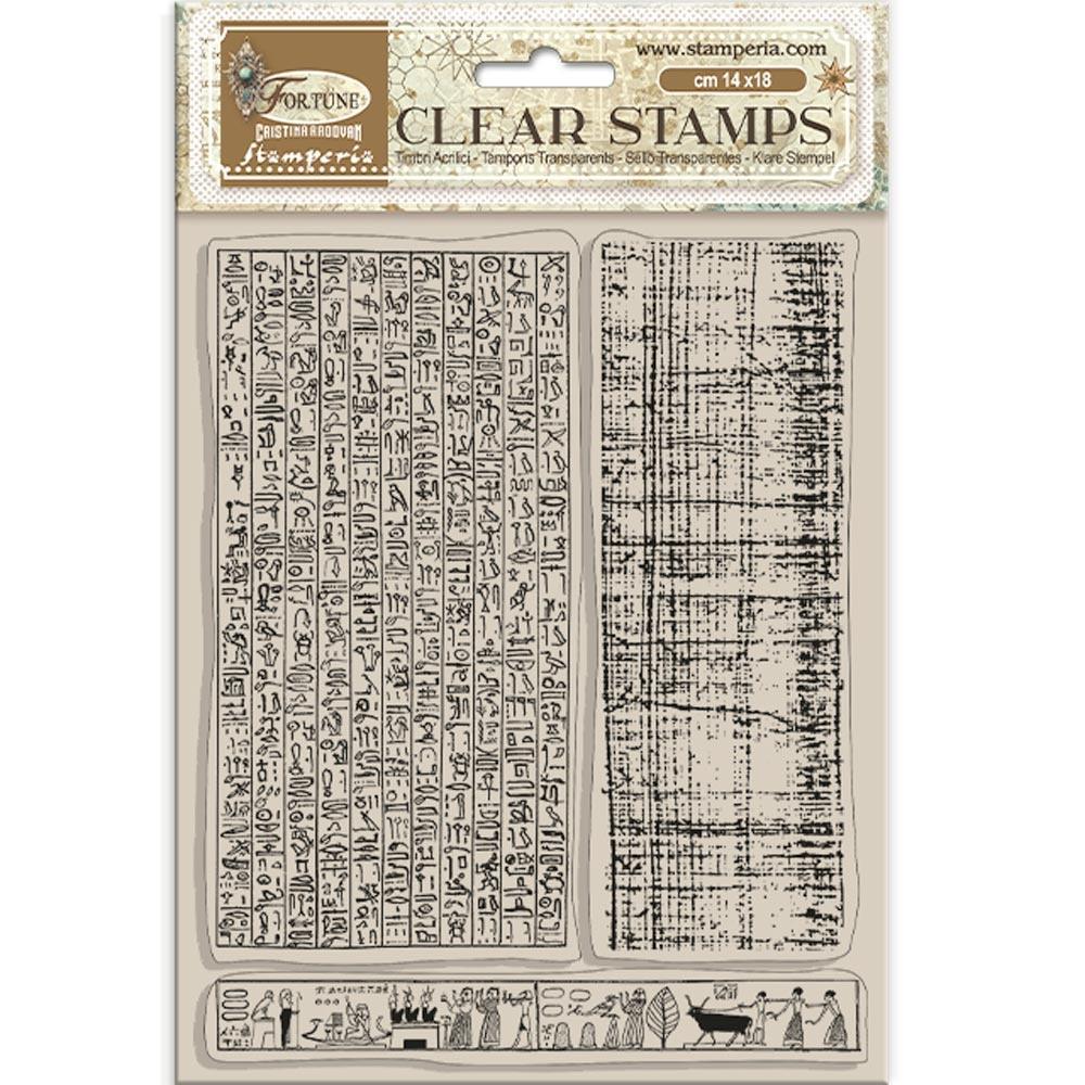 Stamperia - Fortune - Clear Stamp -  Egypt