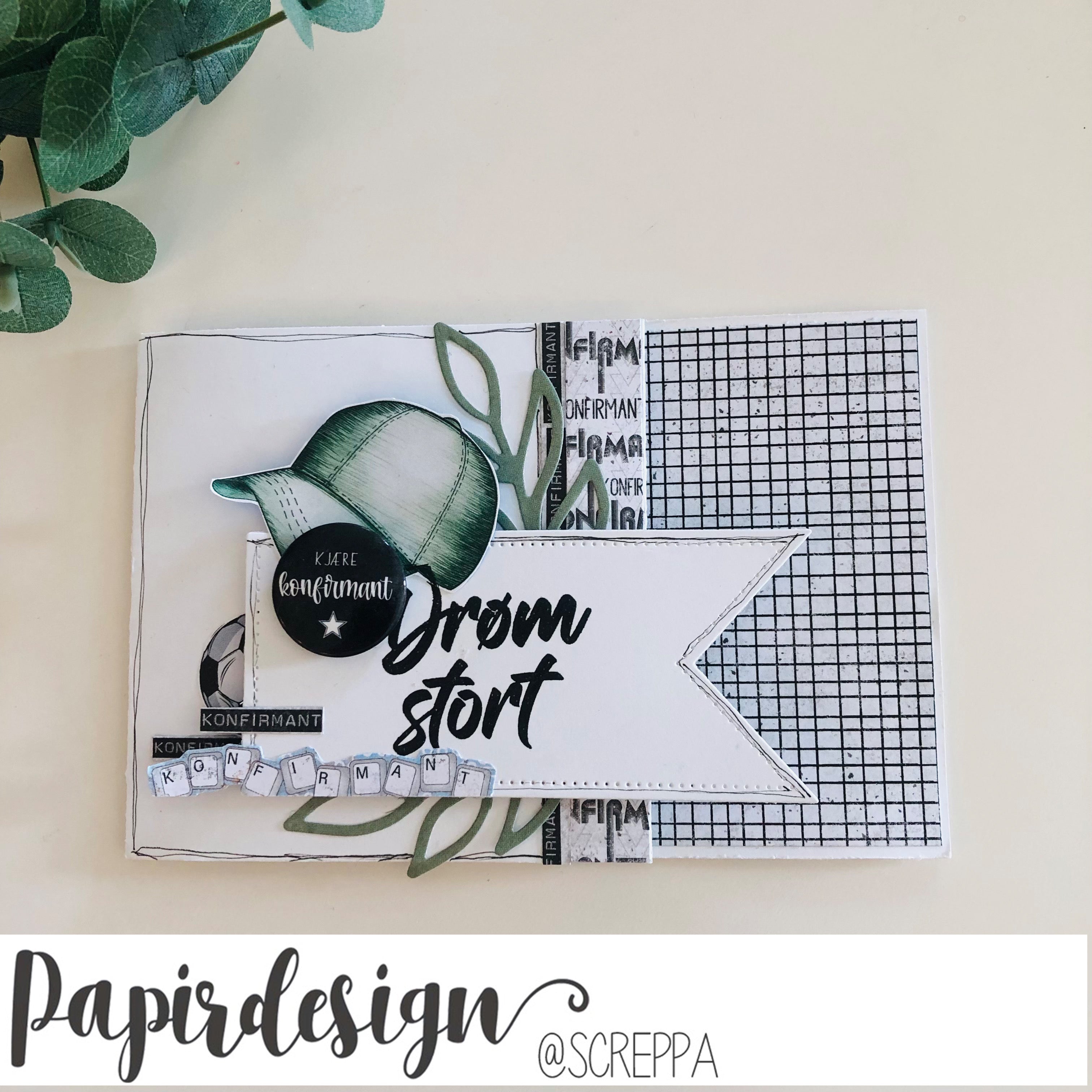 Papirdesign - Clearstamps - Drøm stort (Forhåndssalg - Kommer på lager 08.06.26)