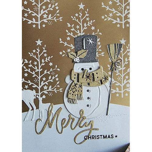 Sizzix - Tim Holtz Alterations - Thinlits - Merry & Bright - ventet på lager i oktober