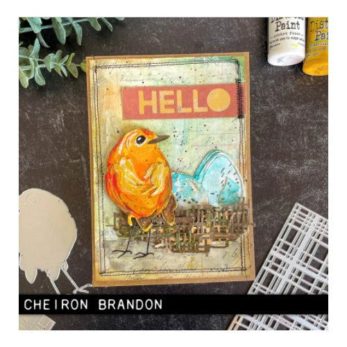 Sizzix - Tim Holtz Alterations - Thinlits Colorize - Bird & Egg