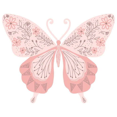 Sizzix - Lisa Jones - Clear Stamp - Deco butterfly