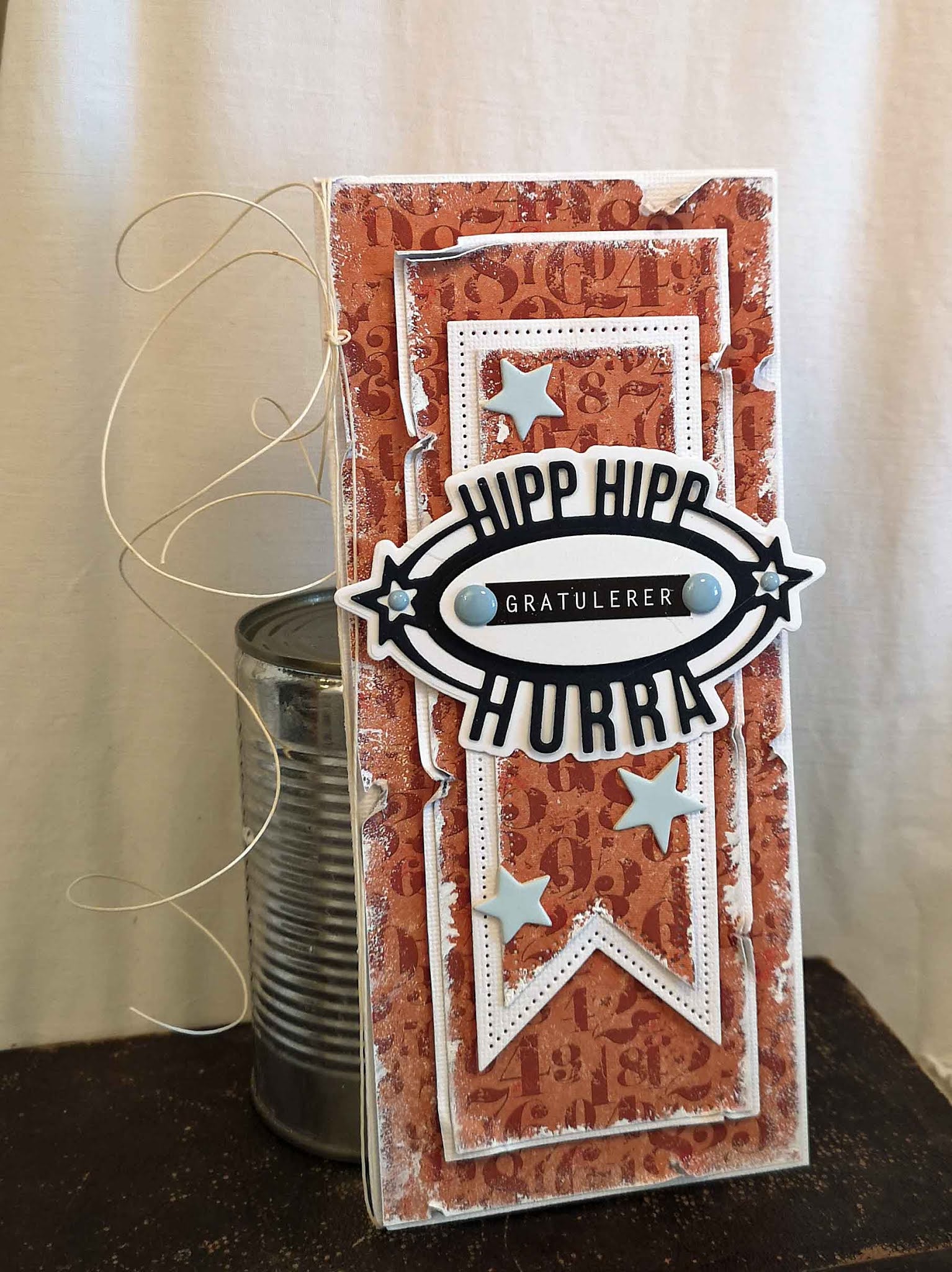 Papirdesign - Dies - Hipp hurra  2
