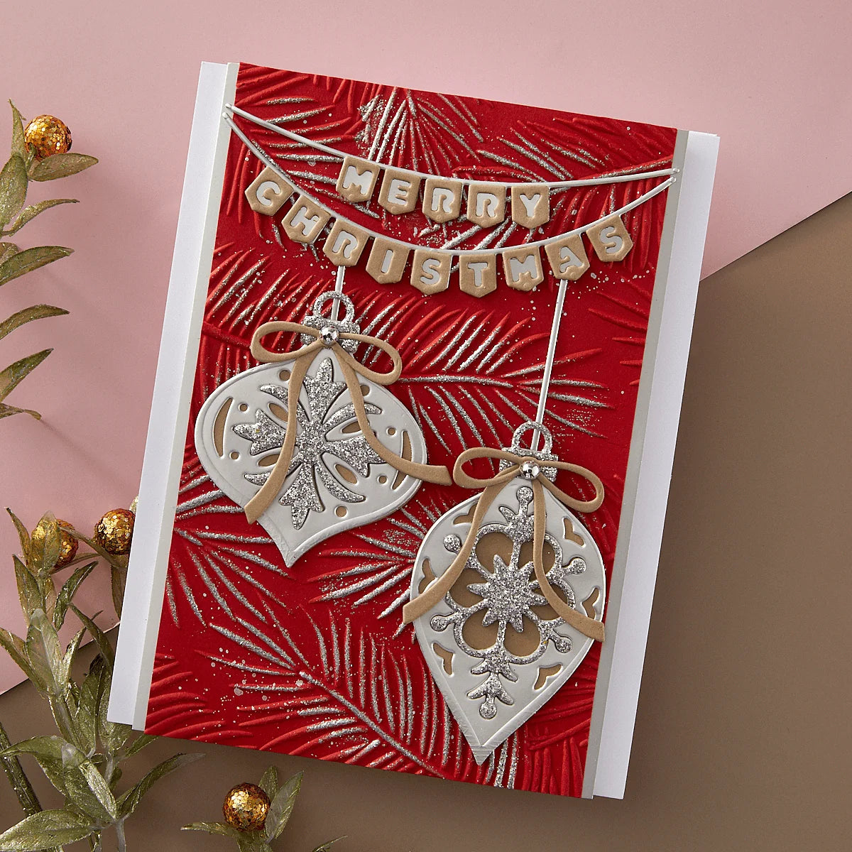 Spellbinders - Branches 3D Embossing Folder by Simon Hurley