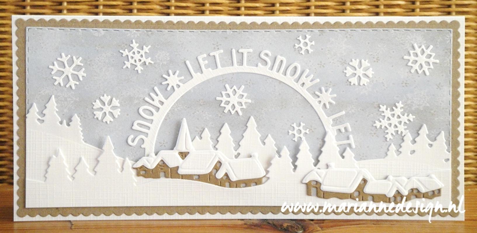 Marianne Design - Dies -  Let it snow