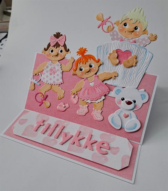 By Lene Design - Dies - Baby Trolls BLD1839