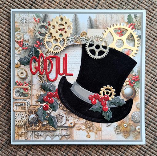 By Lene Design - Dies -  Steampunk #1