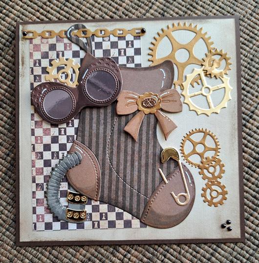 By Lene Design - Dies -  Steampunk #2