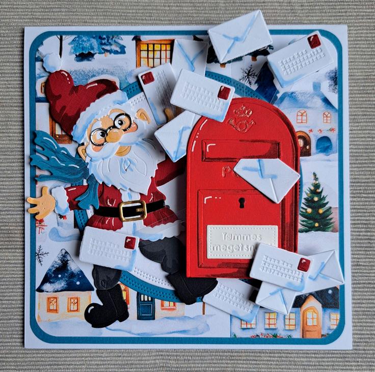 By Lene Design - Dies - Santa BLD1882