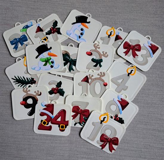 By Lene Design - Dies - Christmas Numbers
