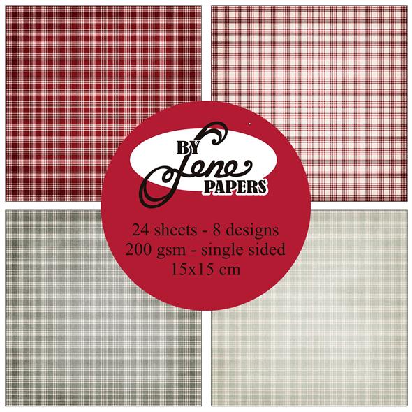 By Lene Design - Christmas Peace - 6 x 6 " Paper Pad
