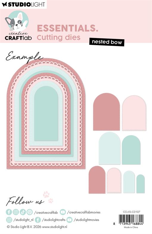 Studiolight - Essentials Dies - Creative Craftlab - Nested Bow